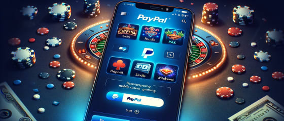 Hranie v kasíne PayPal na mobile