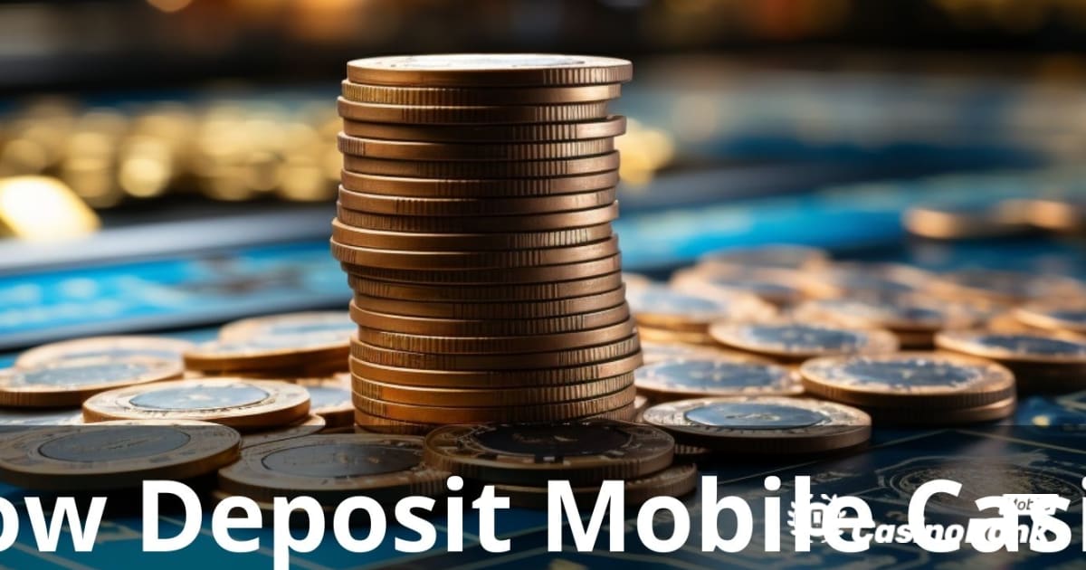 Najlepšie hodnotené mobilné kasína s nízkym minimálnym vkladom 2024